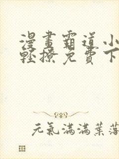 漫画霸道小叔请轻撩免费下拉式古风漫画免费