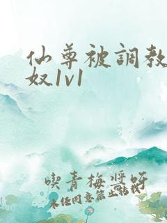 仙尊被调教成骚奴1v1