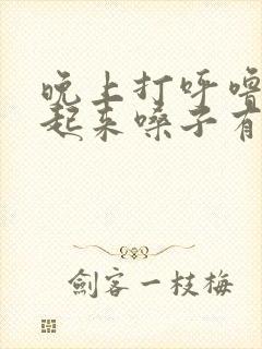 晚上打呼噜早上起来嗓子有痰