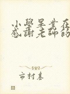 小学毕业在群里感谢老师的话