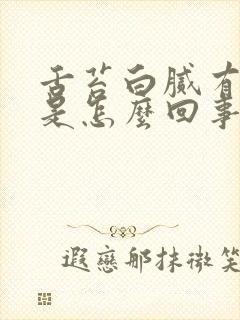 舌苔白腻有齿痕是怎么回事