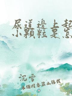 尿道边上起些个小颗粒是怎么回事