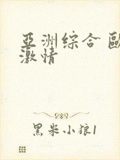 亚洲综合 欧美激情