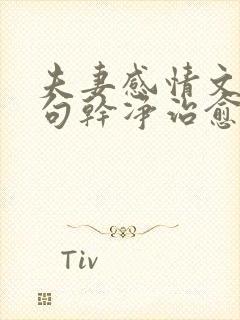 夫妻感情文案短句干净治愈