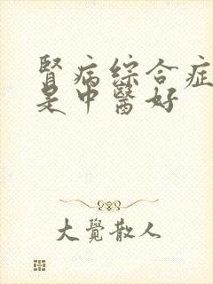 肾病综合症治疗是中医好