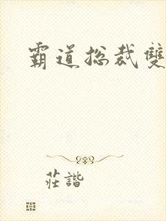 霸道总裁双男主