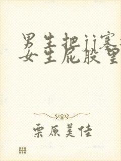 男生把jj塞进女生屁股里视频