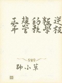 正规的叛逆青少年管教学校