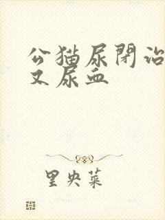 公猫尿闭治疗后又尿血