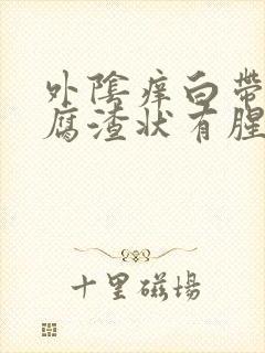 外阴痒白带黄豆腐渣状有腥味