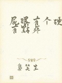 屁眼有个硬疙瘩有点疼