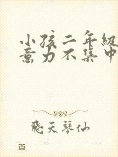 小孩二年级了注意力不集中怎么办