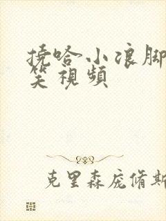 挠哈小浪脚心搞笑视频