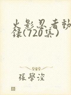 火影忍者动漫目录(720集)