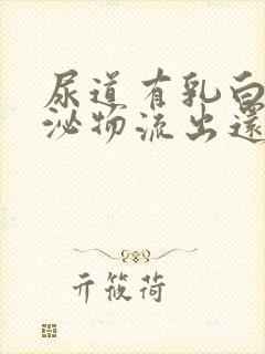 尿道有乳白色分泌物流出还有刺痛感