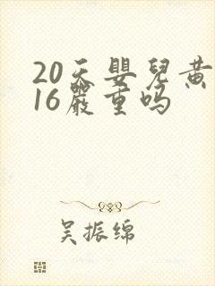 20天婴儿黄疸16严重吗