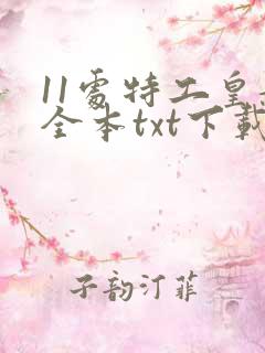 11处特工皇妃全本txt下载