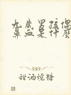 九岁男孩偶尔流鼻血是什么原因