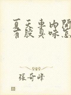 夏天车内开空调有股臭味怎么回事