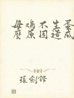 母鸡不生蛋是什么原因造成的