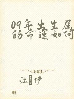 09年出生属牛的命运如何
