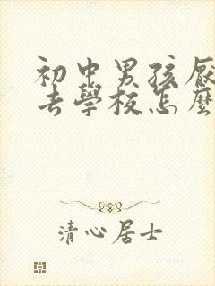 初中男孩厌学不去学校怎么办呢