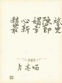 赵心媚陈斌小说最新章节更新时间