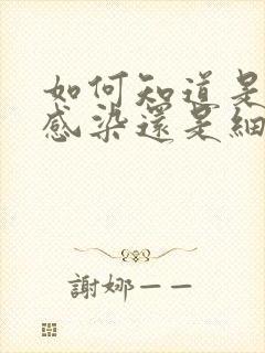 如何知道是病毒感染还是细菌感染