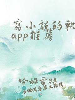 写小说的软件 app推荐