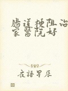 肠道梗阻治疗哪家医院好