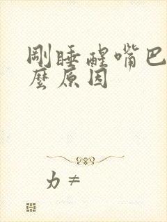 刚睡醒嘴巴苦什么原因