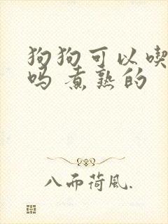 狗狗可以吃鸭肉吗 煮熟的