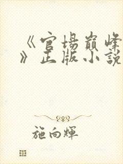 《官场巅峰李霖》正版小说