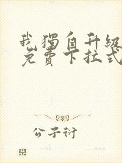 我独自升级漫画免费下拉式全集