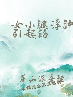 女小腿浮肿原因引起的