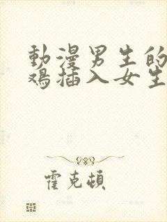 动漫男生的小鸡鸡插入女生的阴道