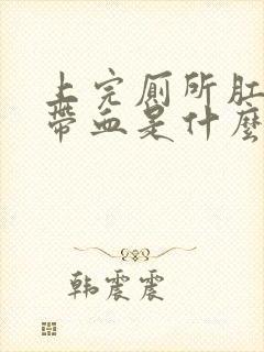 上完厕所肛门处带血是什么原因