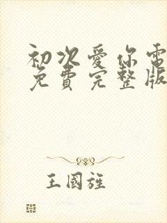 初次爱你电视剧免费完整版