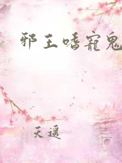 邪王嗜宠鬼医狂