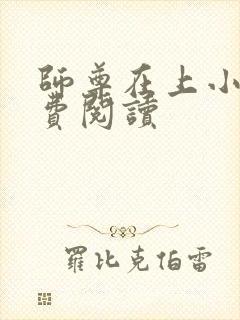 师尊在上小说免费阅读