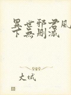 异世邪君风凌天下无删减