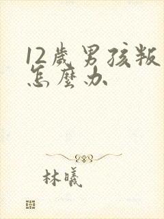 12岁男孩叛逆怎么办