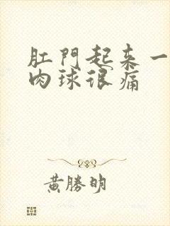 肛门起来一个小肉球很痛