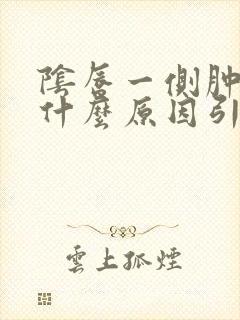 阴唇一侧肿大是什么原因引起的