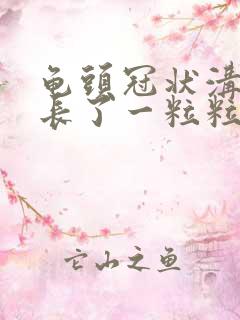 龟头冠状沟边缘长了一粒粒小疙瘩