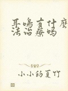 耳鸣有什么好办法治疗吗