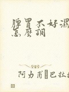 脾胃不好湿气重怎么调