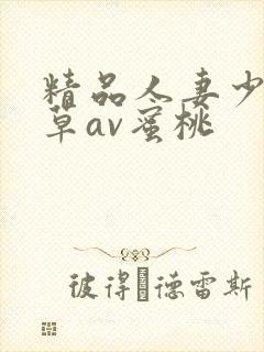 精品人妻少妇嫩草av蜜桃