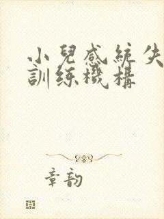 小儿感统失调的训练机构