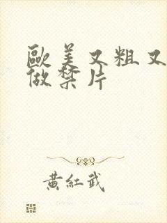 欧美又粗又长真做禁片